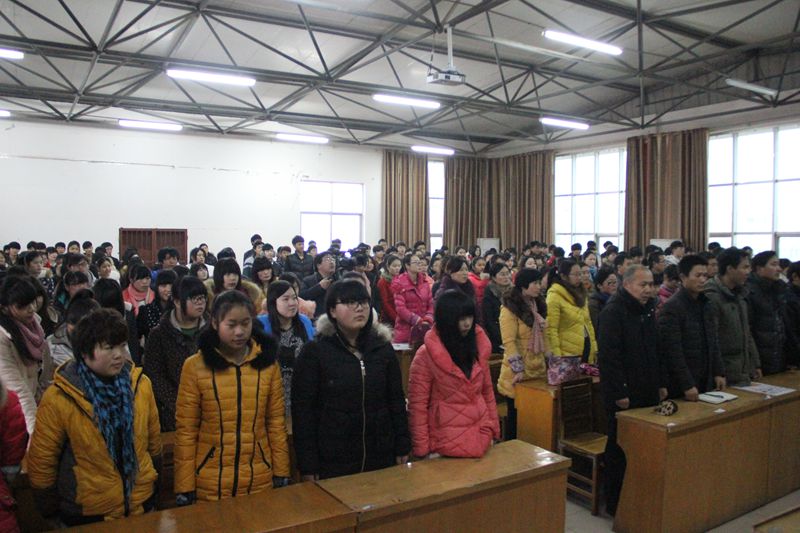 华球召开2015年高考动员大会