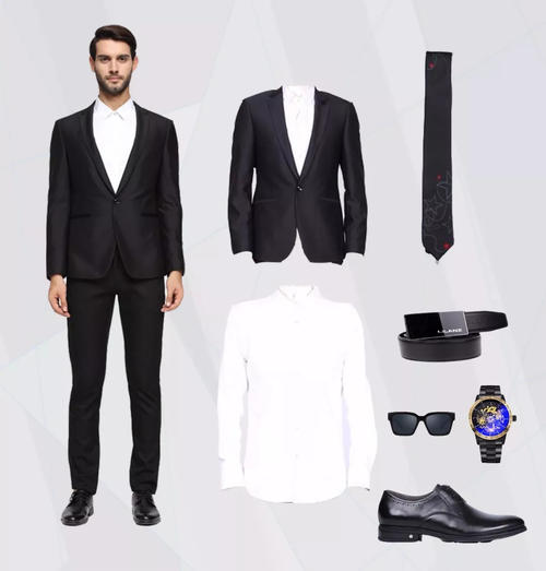 正式场合男士着装礼仪