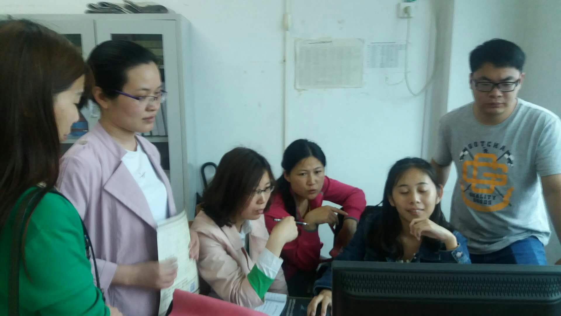 我校信息员学习培训