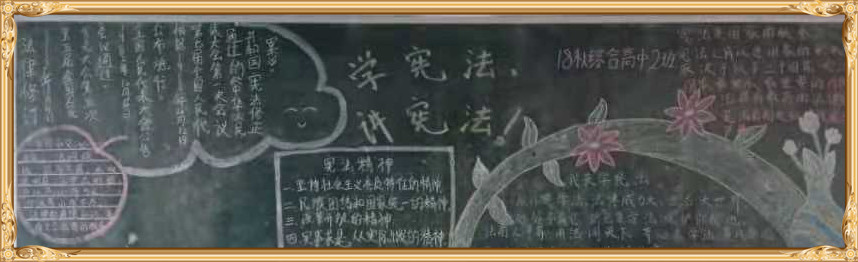 华球学宪法讲宪法 活动开展简报 第九期