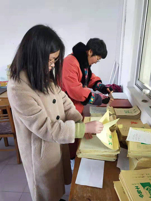 语文组期末作业教案检查